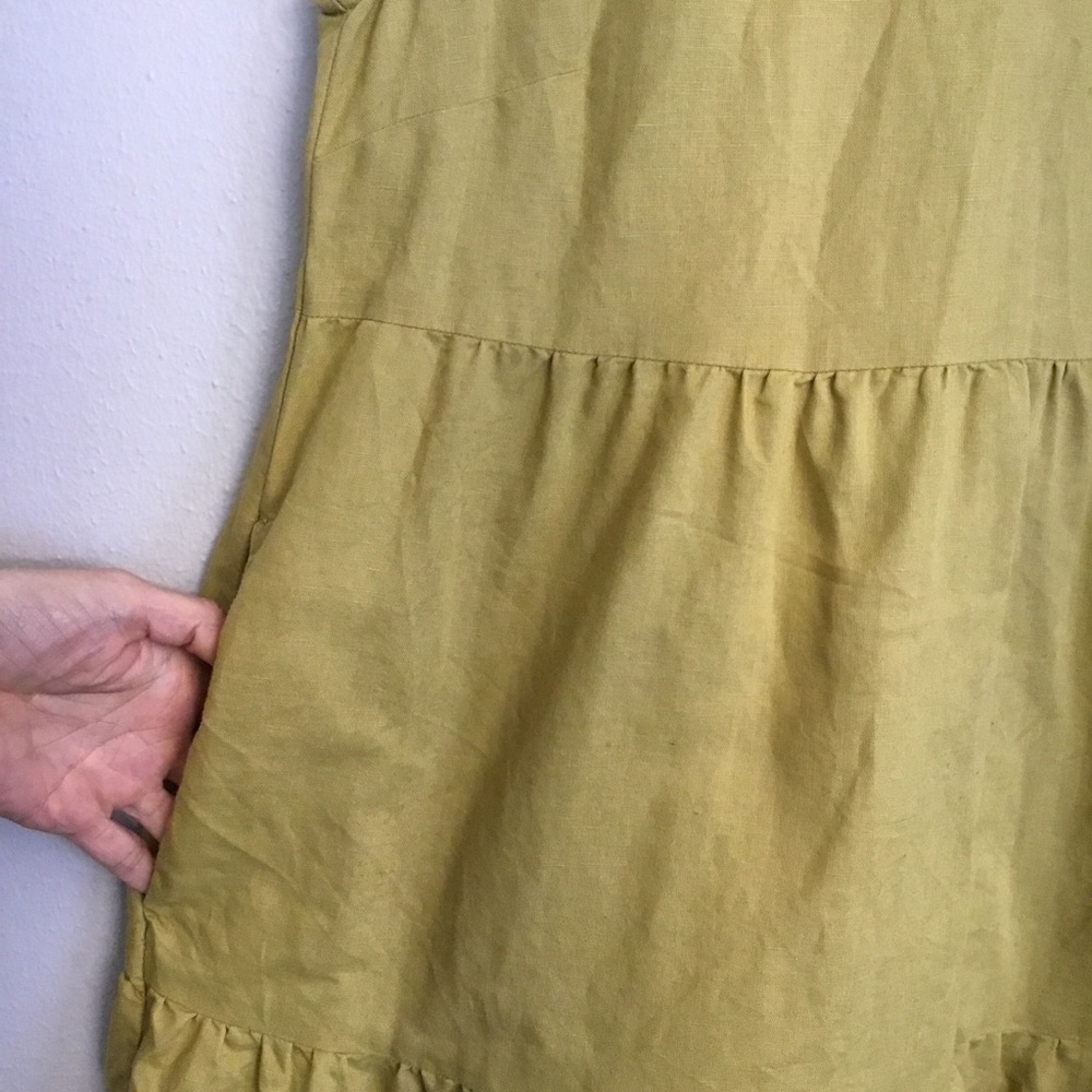 Goodthreads Flutter Sleeve Boho Peasant Mini Dres… - image 7